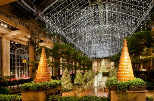 Solar Field Powers Historic Garden Holiday Display Department Of