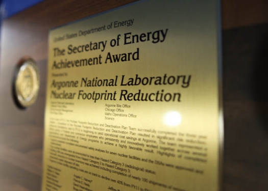the secretary of energy achievement award is presented to a group or team of employees who