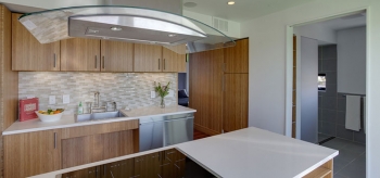 Team Capitol DC (The Catholic University of America, George Washington University and American University) featured a variety of energy-efficient appliances, including an induction cooktop, in its kitchen. | Photo from Jason Flakes/U.S. Department of Energy Solar Decathlon Team Capitol DC (The Catholic University of America, George Washington University and American University) featured a variety of energy-efficient appliances, including an induction cooktop, in its kitchen. | Photo from Jason Flakes/U.S. Department of Energy Solar Decathlon