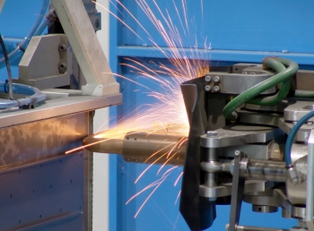 Robotic welding is vital to auto manufacturing, but double checking the welds is done by hand. Infrared technology promises to make it a whole lot easier. | Photo by Ripley Engineering used with permission. Robotic welding is vital to auto manufacturing, but double checking the welds is done by hand. Infrared technology promises to make it a whole lot easier. | Photo by Ripley Engineering used with permission.