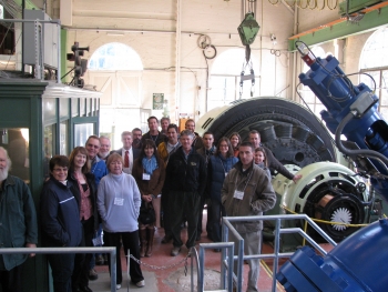 City of Boulder employees celebrate the completion of the Boulder Canyon Hydroelectric Modernization project. | Photo courtesy of the city of Boulder, Colorado. City of Boulder employees celebrate the completion of the Boulder Canyon Hydroelectric Modernization project. | Photo courtesy of the city of Boulder, Colorado.