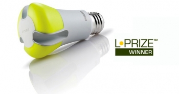 This 10-watt alternative LED bulb (which glows white when turned on) could save the nation about 35 terawatt-hours of electricity or $3.9 billion in one year and avoid 20 million metric tons of carbon emissions if every 60-watt incandescent bulb in the U.S. was replaced with the L Prize winner. | Photo Courtesy of Philips Lighting North America This 10-watt alternative LED bulb (which glows white when turned on) could save the nation about 35 terawatt-hours of electricity or $3.9 billion in one year and avoid 20 million metric tons of carbon emissions if every 60-watt incandescent bulb in the U.S. was replaced with the L Prize winner. | Photo Courtesy of Philips Lighting North America