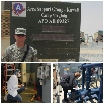 Military veterans Daniel Barclay (top left), Keith Striby (bottom left) and Youseff Elkassis (bottom right) are three examples of military participants in the Energy Departmentâs Industrial Assessment Center program that is helping prepare these soldiers for life outside the military as engineers. Military veterans Daniel Barclay (top left), Keith Striby (bottom left) and Youseff Elkassis (bottom right) are three examples of military participants in the Energy Departmentâs Industrial Assessment Center program that is helping prepare these soldiers for life outside the military as engineers.