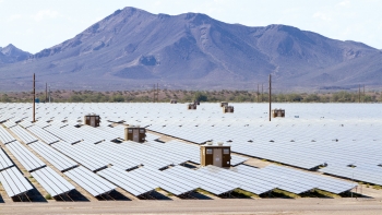 LPO issued a $967 million loan guarantee to Agua Caliente, a 290-MW photovoltaic solar project located in Yuma County, Arizona. | Photo courtesy of NRG Solar. LPO issued a $967 million loan guarantee to Agua Caliente, a 290-MW photovoltaic solar project located in Yuma County, Arizona. | Photo courtesy of NRG Solar.
