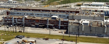 Alpha-4, an aging building with mercury contamination. Alpha-4, an aging building with mercury contamination.