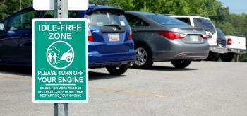 When waiting to pick your kids up from school, turn off your car instead of idling in the parking lot. <em>Photo from Kristy Keel-Blackmon, East Ten, NREL 6324897</em> When waiting to pick your kids up from school, turn off your car instead of idling in the parking lot. <em>Photo from Kristy Keel-Blackmon, East Ten, NREL 6324897</em>