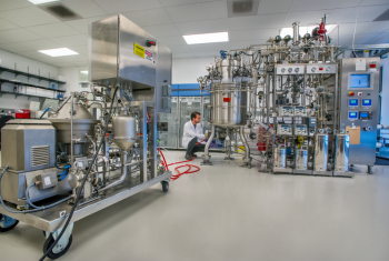 Mango Materials' new process is being tested at Lawrence Berkeley National Laboratory's Advanced Biofuels Process Demonstration Unit. Photo|Berkeley Lab Mango Materials' new process is being tested at Lawrence Berkeley National Laboratory's Advanced Biofuels Process Demonstration Unit. Photo|Berkeley Lab