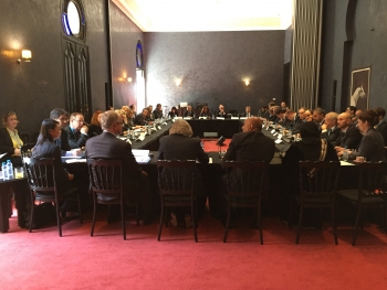 Global Clean Energy Investors and Mission Innovation member leaders join Secretary of Energy Moniz and CEIC Director Malhotra at COP22 Investors Roundtable (credit DOE). Global Clean Energy Investors and Mission Innovation member leaders join Secretary of Energy Moniz and CEIC Director Malhotra at COP22 Investors Roundtable (credit DOE).