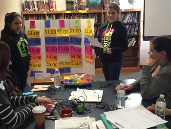 Calcutt Middle School students in Rhode Island played Energy Jeopardy! as part of their NEED Energy Carnival. The students used the NEED Project website to write questions for the game. Calcutt Middle School students in Rhode Island played Energy Jeopardy! as part of their NEED Energy Carnival. The students used the NEED Project website to write questions for the game.