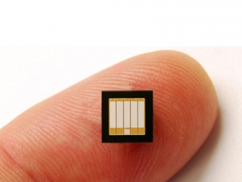 Cree, with the help of ARPA-E funding, developed a 1-megawatt silicon carbide transistor. While only the size of a human fingernail, Creeâs transistor is 50 percent more efficient than traditional transistors and capable of high-frequency switching well suited to the intermittent nature of renewable energy generation. | Photo courtesy of Cree Inc. Cree, with the help of ARPA-E funding, developed a 1-megawatt silicon carbide transistor. While only the size of a human fingernail, Creeâs transistor is 50 percent more efficient than traditional transistors and capable of high-frequency switching well suited to the intermittent nature of renewable energy generation. | Photo courtesy of Cree Inc.