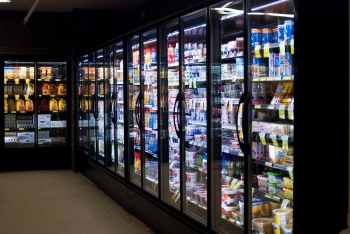 The new, more efficient refrigeration units, compressors, and evaporators installed at the Benewah Market could reduce the store's energy usage by up to 45%âmeaning projected cost savings of more than $16,065 per year for the Coeur d'Alene Tribe. Photo from Jennifer Fletcher, Coeur d'Alene Tribe Council Fires Newspaper The new, more efficient refrigeration units, compressors, and evaporators installed at the Benewah Market could reduce the store's energy usage by up to 45%âmeaning projected cost savings of more than $16,065 per year for the Coeur d'Alene Tribe. Photo from Jennifer Fletcher, Coeur d'Alene Tribe Council Fires Newspaper