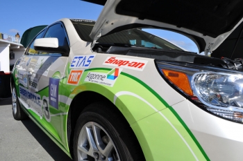 Embry Riddle University's vehicle, <a href="http://www.ecocar2.org/teams-list/embry-riddle">part of the Energy Departmentâs EcoCAR2 student competition</a>, on display at the Rolex 24 at Daytona | Photo by Natalie Committee, Energy Department Embry Riddle University's vehicle, <a href="http://www.ecocar2.org/teams-list/embry-riddle">part of the Energy Departmentâs EcoCAR2 student competition</a>, on display at the Rolex 24 at Daytona | Photo by Natalie Committee, Energy Department