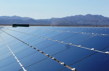 LPO issued a $1.46 billion loan guarantee to Desert Sunlight, a 550-MW photovoltaic solar project located in Riverside County, California. | Photo courtesy of NextEra Energy Resources. LPO issued a $1.46 billion loan guarantee to Desert Sunlight, a 550-MW photovoltaic solar project located in Riverside County, California. | Photo courtesy of NextEra Energy Resources.