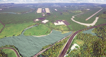 A rendering of East Tennessee Technology Park (ETTP) in 2020, when cleanup there is scheduled for completion. ETTP offers robust infrastructure and multiple parcels spanning hundreds of acres, capable of attracting and supporting large-scale industry. A rendering of East Tennessee Technology Park (ETTP) in 2020, when cleanup there is scheduled for completion. ETTP offers robust infrastructure and multiple parcels spanning hundreds of acres, capable of attracting and supporting large-scale industry.