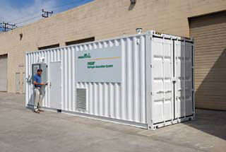 Examples of a modularized PRISM® hydrogen generators. Examples of a modularized PRISM® hydrogen generators.