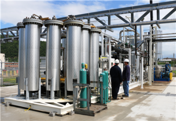 Examples of a modularized PRISM® hydrogen generators. Examples of a modularized PRISM® hydrogen generators.