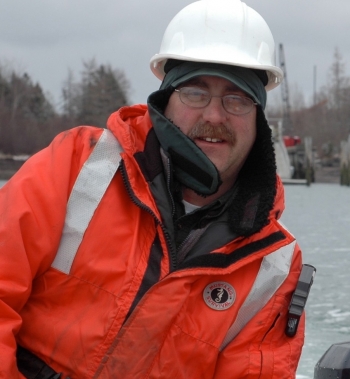 Captain Gerald "Gerry" Morrison, Vice President of Perry Marine & Consctruction. | Photo Courtesy of Ocean Renewable Power Company. Captain Gerald "Gerry" Morrison, Vice President of Perry Marine & Consctruction. | Photo Courtesy of Ocean Renewable Power Company.