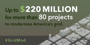 Grid Modernization Initiative releases multi-year plan and awards funding for groundbreaking DOE-wide Grid Modernization Laboratory Consortium. | Graphic by <a href="/node/1332956">Carly Wilkins</a>, Energy Department Grid Modernization Initiative releases multi-year plan and awards funding for groundbreaking DOE-wide Grid Modernization Laboratory Consortium. | Graphic by <a href="/node/1332956">Carly Wilkins</a>, Energy Department