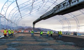 The Department of Energyâs $1.6 billion loan guarentee will support Bright Sourceâs Ivanpah Solar Energy Generating System. | courtesy of Bright Source The Department of Energyâs $1.6 billion loan guarentee will support Bright Sourceâs Ivanpah Solar Energy Generating System. | courtesy of Bright Source