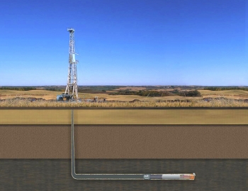 The Office of Fossil Energy sponsored early research that refined more cost-effective and innovative production technologies for U.S. shale gas production -- such as directional drilling. By 2035, EIA projects that shale gas production will rise to 13.6 trillion cubic feet, representing nearly half of all U.S. natural gas production. | Image courtesy of the Office of Fossil Energy. The Office of Fossil Energy sponsored early research that refined more cost-effective and innovative production technologies for U.S. shale gas production -- such as directional drilling. By 2035, EIA projects that shale gas production will rise to 13.6 trillion cubic feet, representing nearly half of all U.S. natural gas production. | Image courtesy of the Office of Fossil Energy.