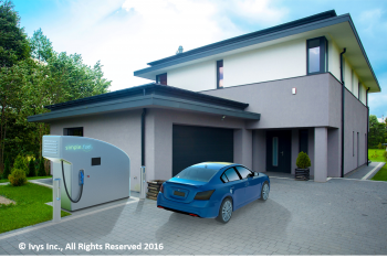 A rendering of a finalist's hydrogen fueling system from the H-Prize. SimpleFuel's system (built by Ivys, PDC Machines, and McPhy North America) has already produced and dispensed over 70 kg of hydrogen--enough fuel to drive a fuel cell car 4,200 miles. | Photo courtesy of Ivys Inc. A rendering of a finalist's hydrogen fueling system from the H-Prize. SimpleFuel's system (built by Ivys, PDC Machines, and McPhy North America) has already produced and dispensed over 70 kg of hydrogen--enough fuel to drive a fuel cell car 4,200 miles. | Photo courtesy of Ivys Inc.