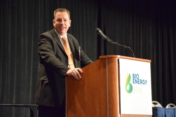 Bioenergy Technologies Office (BETO) Director Dr. Jonathan Male speaking at Bioenergy 2016: Mobilizing the Bioeconomy through Innovation. Bioenergy Technologies Office (BETO) Director Dr. Jonathan Male speaking at Bioenergy 2016: Mobilizing the Bioeconomy through Innovation.