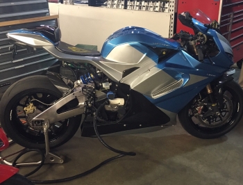 Lightning Motorcycle, headquartered in San Marcos, California, builds electric motorcycles and set the land speed record for an electric motorcycle at 218 mph top speed at Bonneville, UT. Lightning Motorcycle, headquartered in San Marcos, California, builds electric motorcycles and set the land speed record for an electric motorcycle at 218 mph top speed at Bonneville, UT.