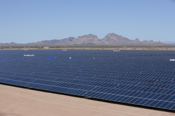 LPO issued a $337 million loan guarantee to Mesquite Solar, a 170-MW photovoltaic solar project located in Maricopa County, Arizona. | Photo courtesy of Sempra. LPO issued a $337 million loan guarantee to Mesquite Solar, a 170-MW photovoltaic solar project located in Maricopa County, Arizona. | Photo courtesy of Sempra.