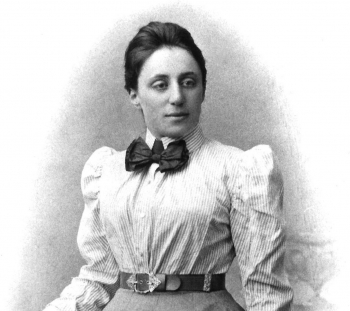 Mathematician Emmy Noether, who made great contributions to theoretical physics, is this week's Women's History Month honoree. | Photo in Public Domain. Mathematician Emmy Noether, who made great contributions to theoretical physics, is this week's Women's History Month honoree. | Photo in Public Domain.