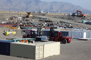 Using an onsite lined landfill to dispose of cleanup debris at the Idaho Site has saved taxpayers hundreds of millions of dollars over the cost of shipping the material offsite for disposal. Using an onsite lined landfill to dispose of cleanup debris at the Idaho Site has saved taxpayers hundreds of millions of dollars over the cost of shipping the material offsite for disposal.