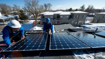 The updated Database of State Incentives for Renewables & Efficiency helps homeowners and businesses find incentive programs that can reduce or defray installation or purchase costs of technologies like photovoltaic systems. | Photo by Dennis Schroeder, National Renewable Energy Laboratory The updated Database of State Incentives for Renewables & Efficiency helps homeowners and businesses find incentive programs that can reduce or defray installation or purchase costs of technologies like photovoltaic systems. | Photo by Dennis Schroeder, National Renewable Energy Laboratory