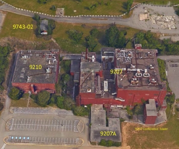 An aerial view of the Biology Complex. An aerial view of the Biology Complex.