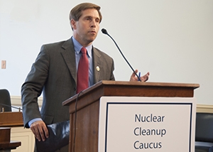 Caucus Chairman Rep. Chuck Fleischmann said at the event, âWeâre getting the job done and Iâm so proud of you all.â Caucus Chairman Rep. Chuck Fleischmann said at the event, âWeâre getting the job done and Iâm so proud of you all.â
