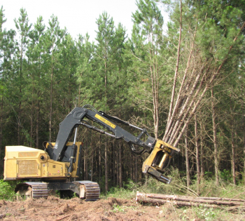 Auburn University Project: Tigercat Tracked Feller Buncher with High-Speed Shear Head
Auburn University Project: Tigercat Tracked Feller Buncher with High-Speed Shear Head