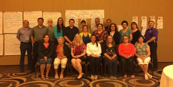 Over the course of three days, more than 40 people attended the St. Regis Mohawk Tribeâs strategic energy planning workshop. Some of the participants, along with representatives from two of DOEâs national laboratories and the workshop facilitators, are pictured here. Photo by Rachel Sullivan, NREL. Over the course of three days, more than 40 people attended the St. Regis Mohawk Tribeâs strategic energy planning workshop. Some of the participants, along with representatives from two of DOEâs national laboratories and the workshop facilitators, are pictured here. Photo by Rachel Sullivan, NREL.
