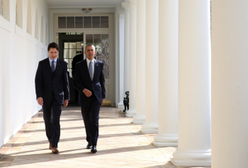 President Obama and Canadian Prime Minister Justin Trudeau at the White House in Washington. | Photo courtesy of the Government of Canada. President Obama and Canadian Prime Minister Justin Trudeau at the White House in Washington. | Photo courtesy of the Government of Canada.