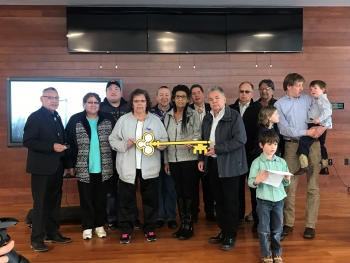 On April 7, members of the Seneca Nation of Indians celebrated the commissioning of a 1.7-megawatt wind turbine on their tribal land in western New York. On April 7, members of the Seneca Nation of Indians celebrated the commissioning of a 1.7-megawatt wind turbine on their tribal land in western New York.