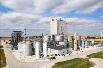 DuPontâs cellulosic ethanol biorefinery in Nevada, Iowa, opened on October 30, 2015. | Photo courtesy of DuPont DuPontâs cellulosic ethanol biorefinery in Nevada, Iowa, opened on October 30, 2015. | Photo courtesy of DuPont