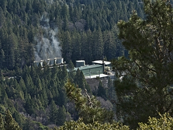 Calpine operates 15 plants at The Geysers in northwest California, which generate enough clean energy daily to power a city the size of San Francisco.| Photo Courtesy of Calpine Calpine operates 15 plants at The Geysers in northwest California, which generate enough clean energy daily to power a city the size of San Francisco.| Photo Courtesy of Calpine