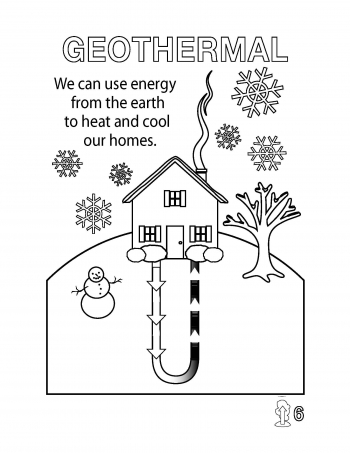 A page from the Get Current coloring book. A page from the Get Current coloring book.