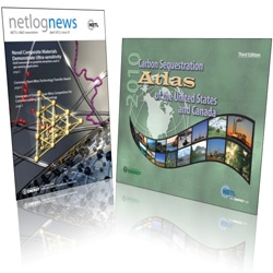 NETL's netlognews and Carbon Sequestration Atlas win first-place awards from the National Association of Government Communicators. NETL's netlognews and Carbon Sequestration Atlas win first-place awards from the National Association of Government Communicators.