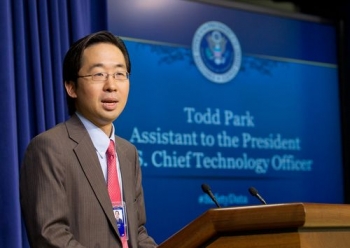 U.S. Chief Technology Officer Todd Park kicks off the Safety Datapalooza on September 19th. | Photo Courtesy U.S. Department of Labor U.S. Chief Technology Officer Todd Park kicks off the Safety Datapalooza on September 19th. | Photo Courtesy U.S. Department of Labor