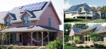 Solar homes are being sold across the country, but they can be hard to find and compare. Teams from Lawrence Berkeley National Laboratory and Elevate Energy are working to ensure that solar is properly represented in multiple listing services. | Photos courtesy of Solar Design Associates, Namaste Solar Electric, and Decker Homes Solar homes are being sold across the country, but they can be hard to find and compare. Teams from Lawrence Berkeley National Laboratory and Elevate Energy are working to ensure that solar is properly represented in multiple listing services. | Photos courtesy of Solar Design Associates, Namaste Solar Electric, and Decker Homes