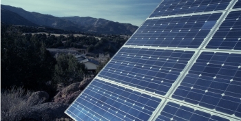 When installing an off-grid solar electric system be sure you have "balance-of-system" equipment to transmit electricity safely. | Photo courtesy of Warren Gretz, National Renewable Energy Laboratory. When installing an off-grid solar electric system be sure you have "balance-of-system" equipment to transmit electricity safely. | Photo courtesy of Warren Gretz, National Renewable Energy Laboratory.