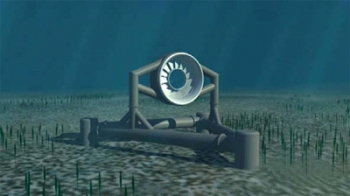 The OpenHydro turbines are designed to be deployed directly on the seabed and are silent and invisible from the surface.â¨Â | Courtesy of Snohomish PUD The OpenHydro turbines are designed to be deployed directly on the seabed and are silent and invisible from the surface.â¨Â | Courtesy of Snohomish PUD