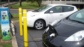 MetLife is one of the 19 new partners in the Energy Department's Workplace Charging Challenge. As part of its Challenge commitment, the company installed electric vehicle charging stations for employee use at 14 of its locations across the country. | Photo courtesy of MetLife. MetLife is one of the 19 new partners in the Energy Department's Workplace Charging Challenge. As part of its Challenge commitment, the company installed electric vehicle charging stations for employee use at 14 of its locations across the country. | Photo courtesy of MetLife.