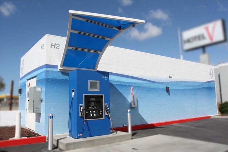 Hydrogen charging station