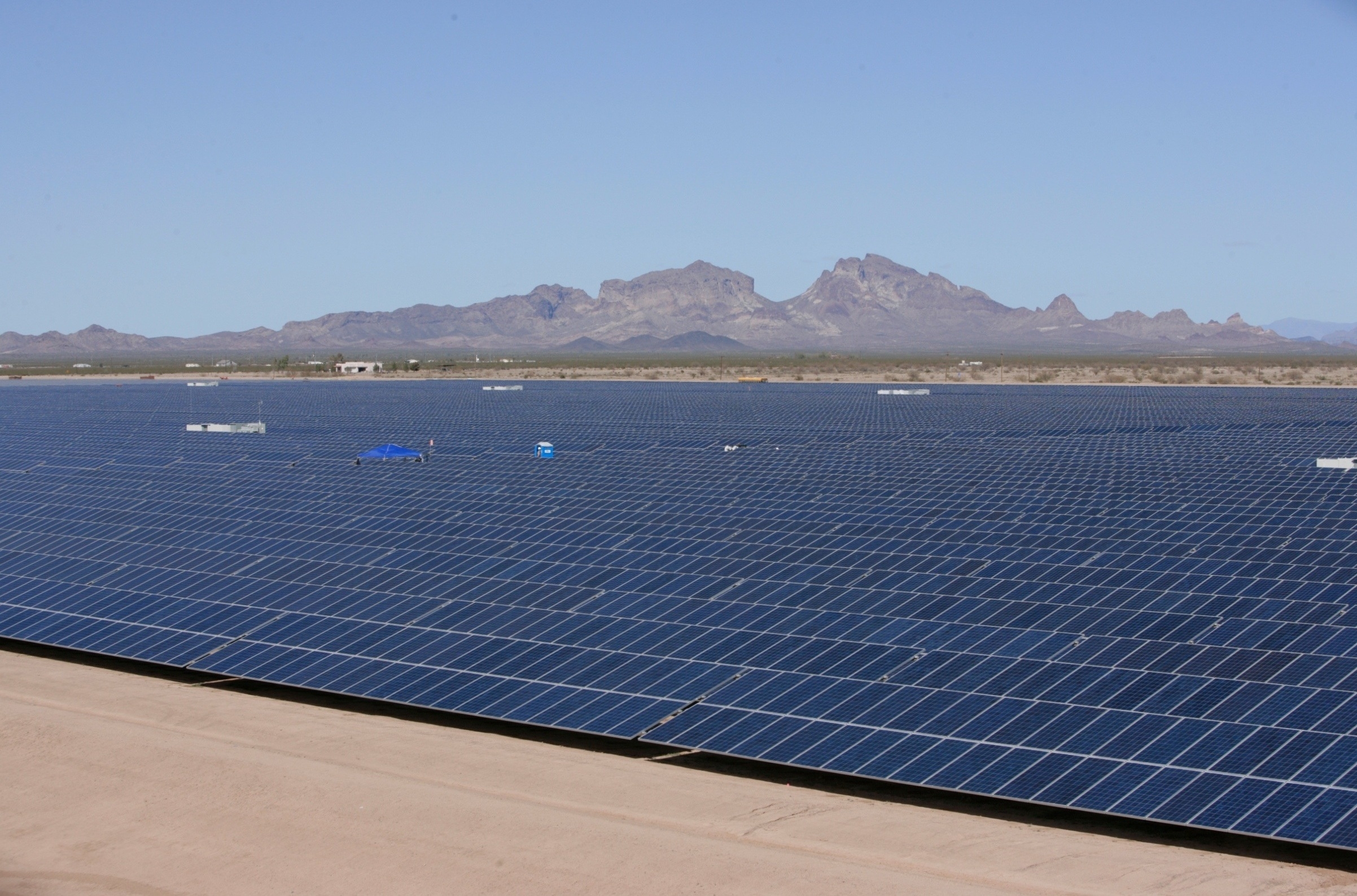 Power Solar Frames Arizona , Agua Caliente Solar Farm, Arizona – XVYP