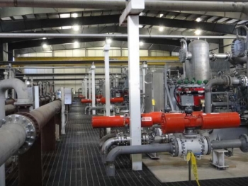 Interâstage Piping in Compressor facility
(Courtesy of Archer Daniels Midland Company)
Interâstage Piping in Compressor facility
(Courtesy of Archer Daniels Midland Company)