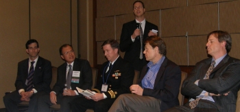 Dr. Ardaiz (far left), CMO, participating in the 2011 âLate Breakerâ session of the American Occupational Health Conference (AOHC), the annual gathering of Occupational Medicineâs leading practitioners, discussing the health concerns associated with the Fukushima Daiichi disaster in Japan in March of 2011. Dr. Ardaiz (far left), CMO, participating in the 2011 âLate Breakerâ session of the American Occupational Health Conference (AOHC), the annual gathering of Occupational Medicineâs leading practitioners, discussing the health concerns associated with the Fukushima Daiichi disaster in Japan in March of 2011.